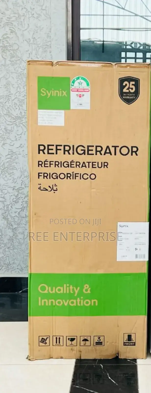 3star  210ltrs Double Refrigerator.Syinix