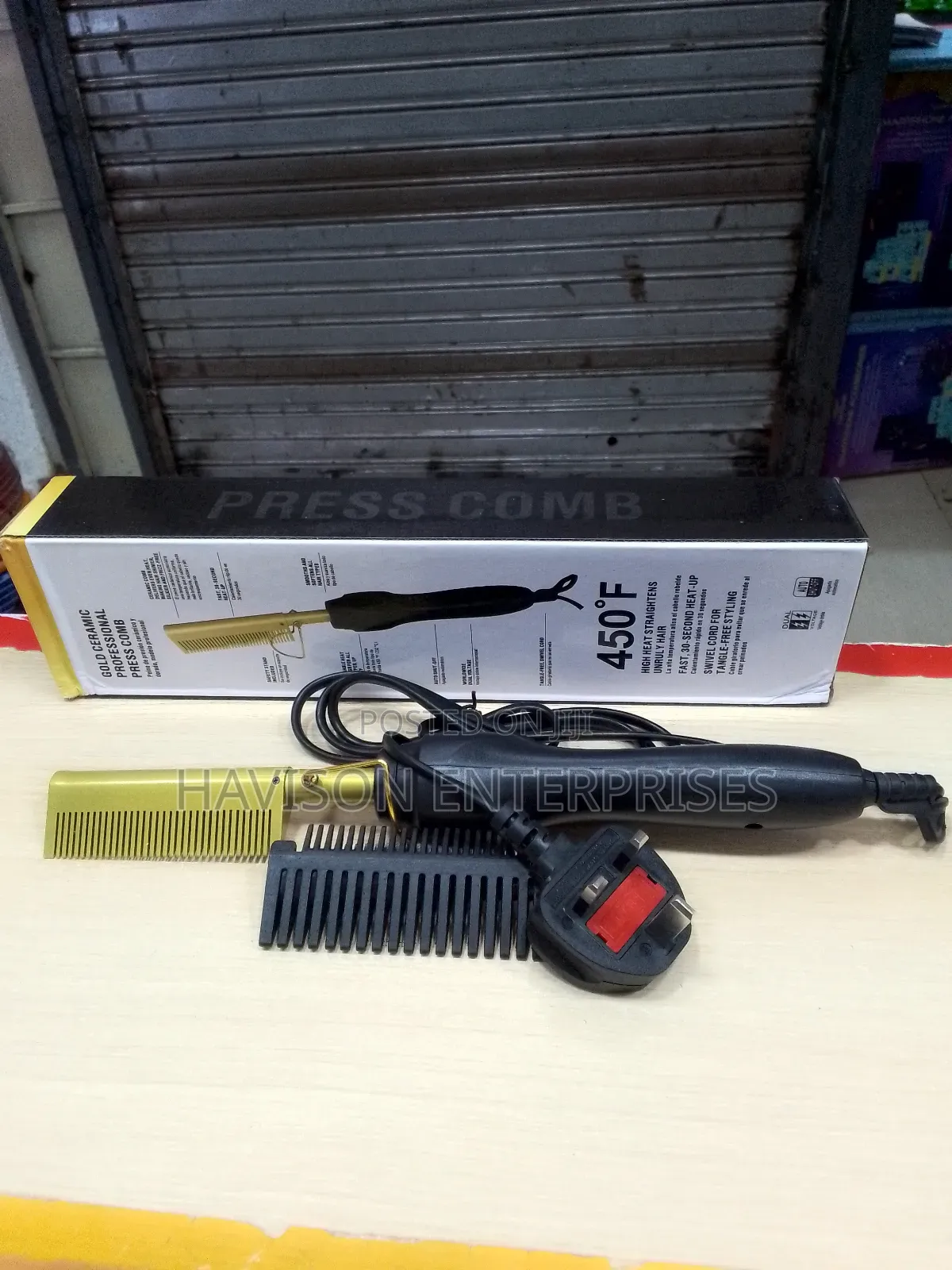New Arrival Electric Straight Comb