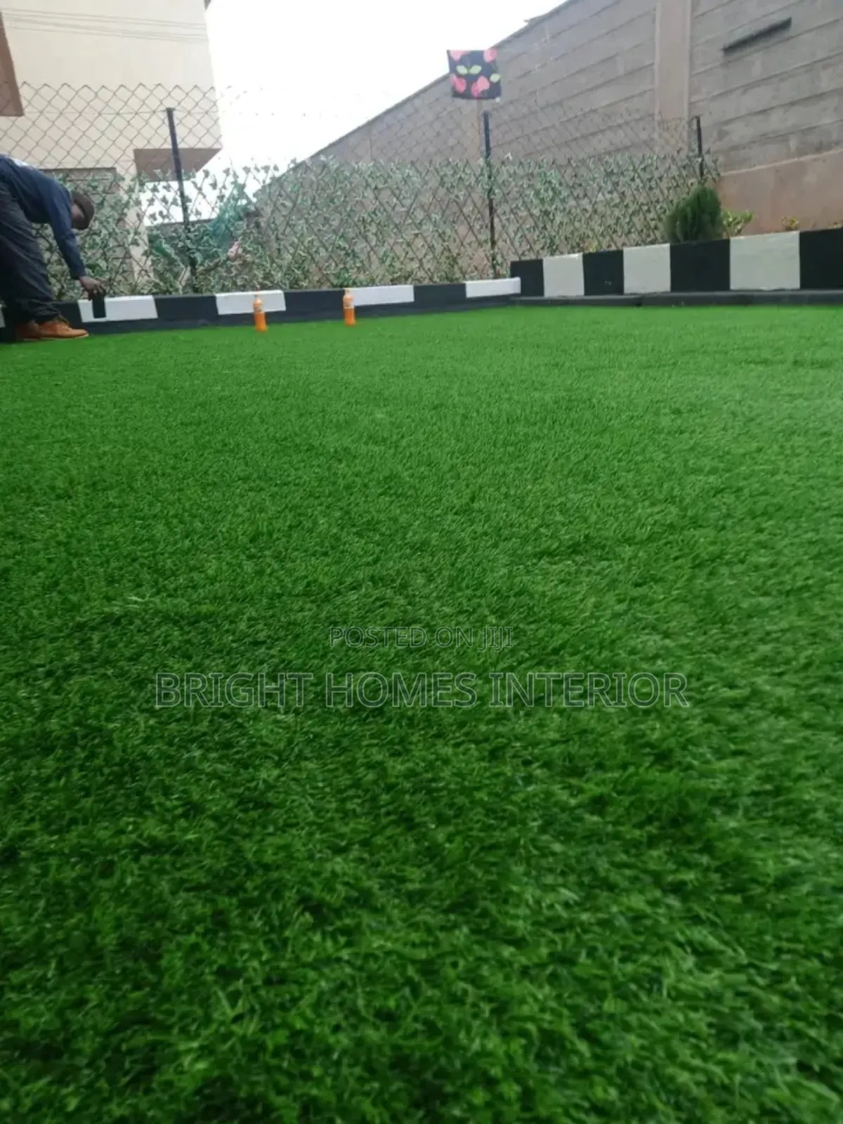25mm Green Artificial Grass Carpets Turf Grass