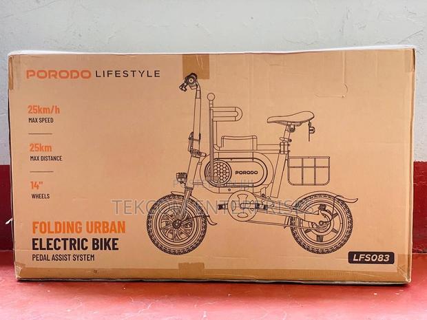 Porodo Lifestyle Folding Urban Electric Bike - Lfs083