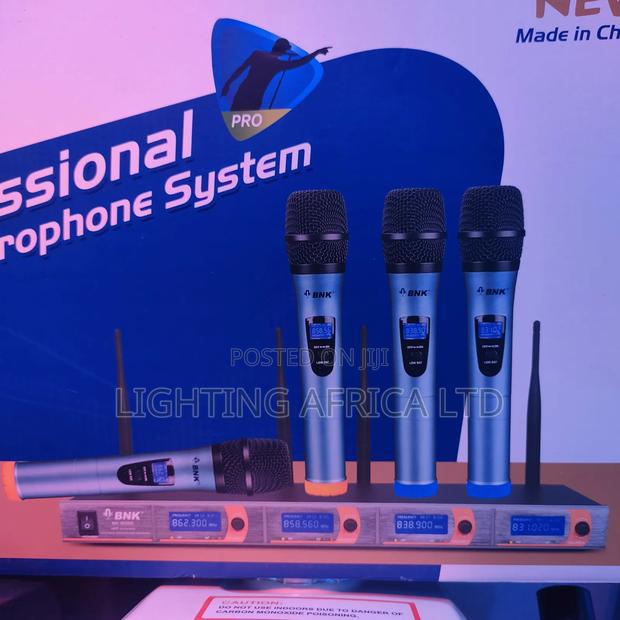 Bk 5555 4 Microphone's Wireless 150 Meter's Uhf Digital - thumbnail 2