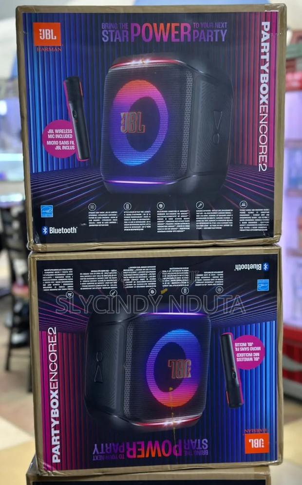 New JBL
Partybox Encore 2 !
