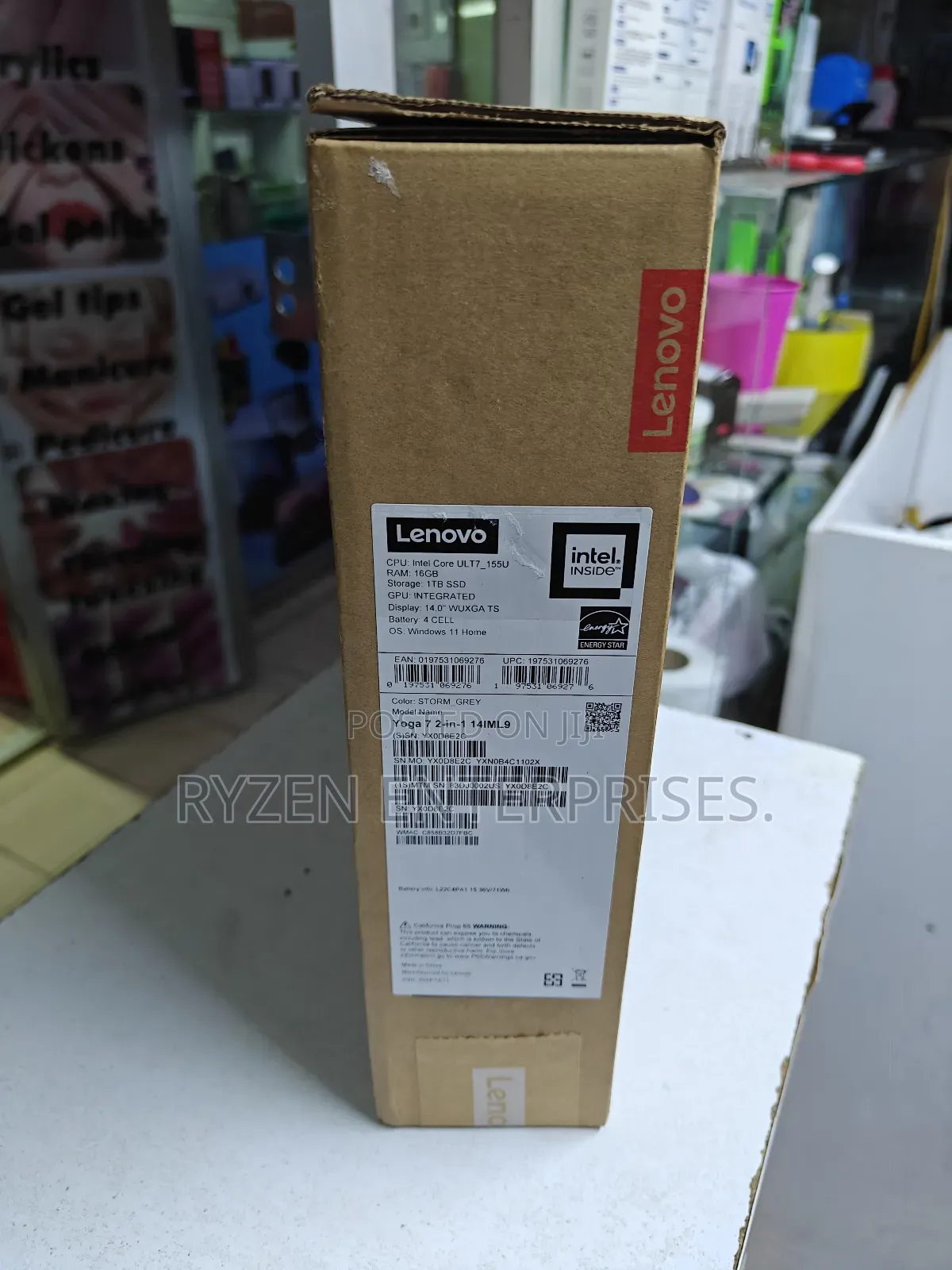 New Laptop Lenovo Yoga 7i 16GB Intel Core Ultra 7 SSD 512GB