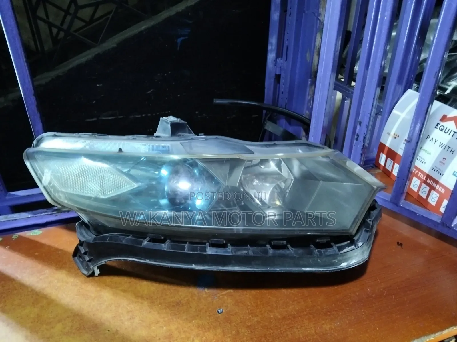 Honda Insight 2010 Non Xenon Head Lamp, Ex Japan