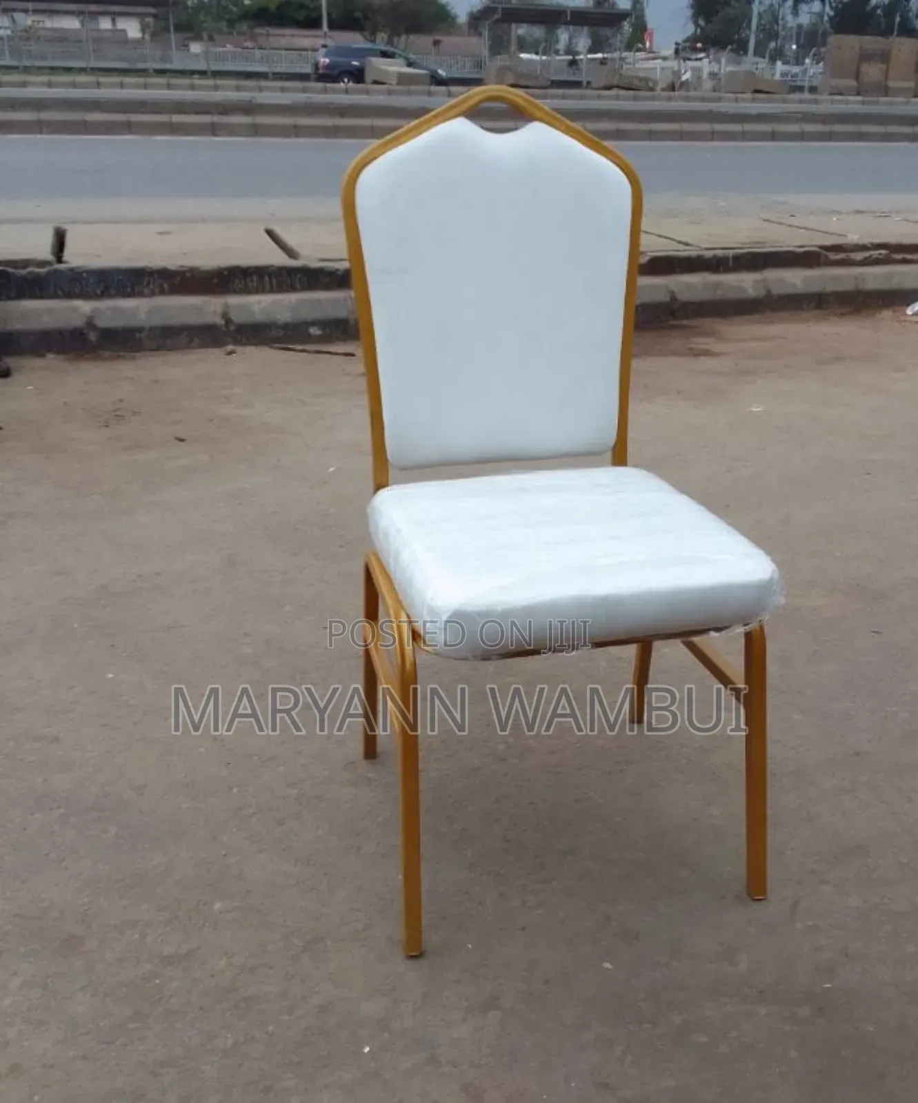 White Conference Chairs