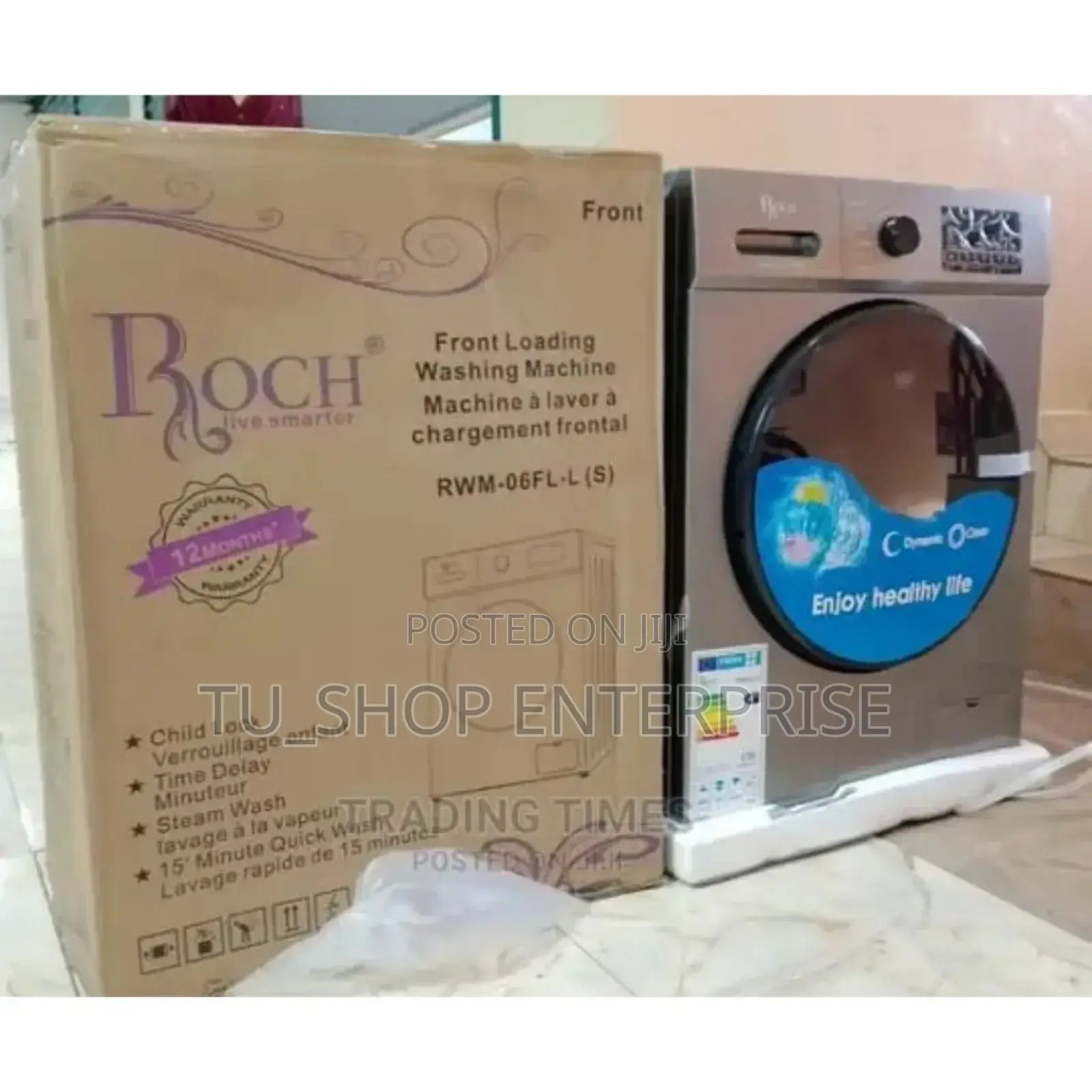 Washing Machine! Roch 6kgs Washing Machine Front Load