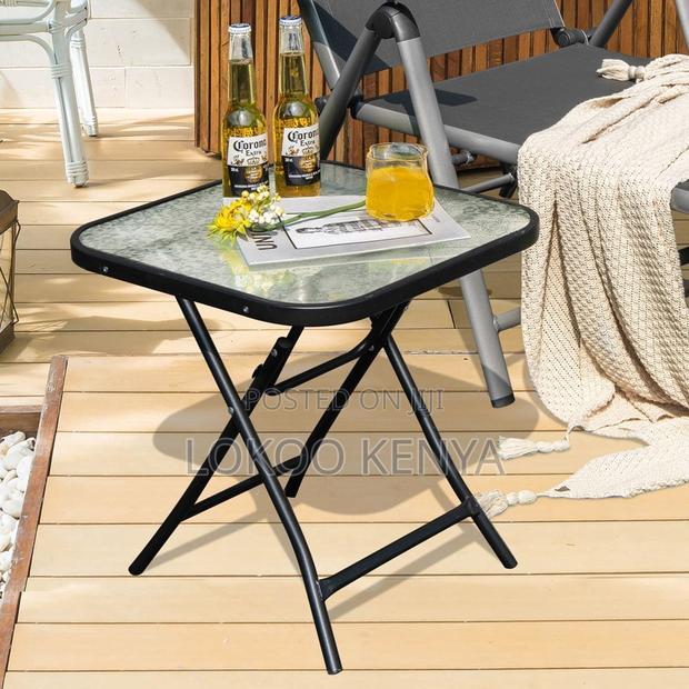 Dining Table: Foldable Outdoor Home Chair - thumbnail 3