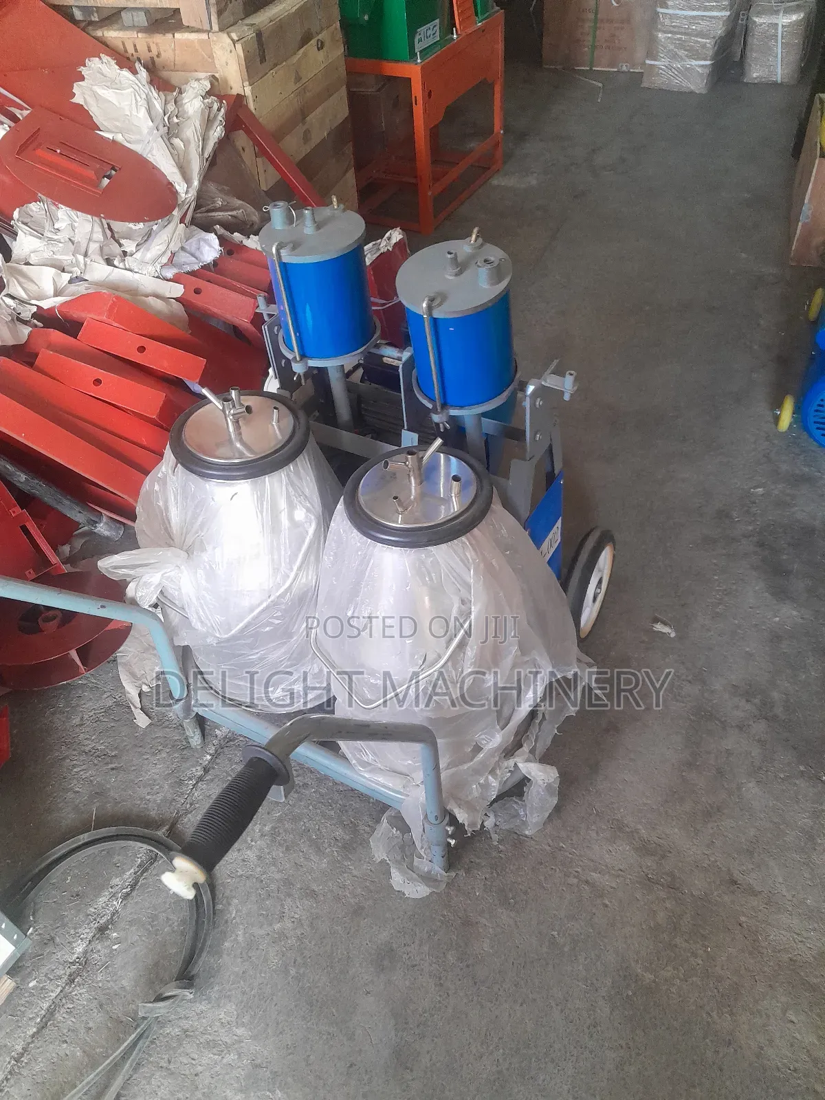 Double Milking Machine