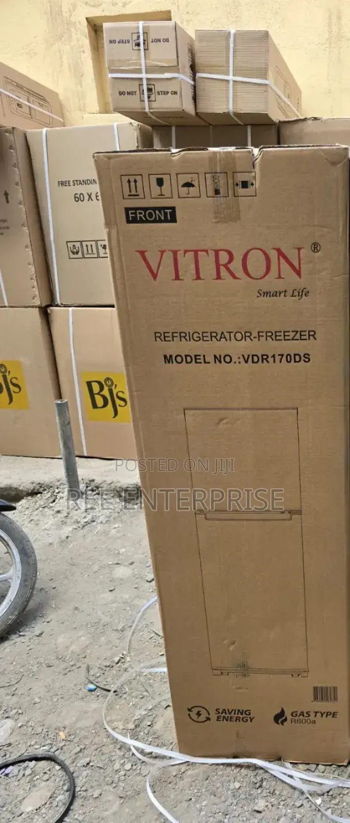 Original Vitron Vdr170ds 170 Liters Double Door Fridge
