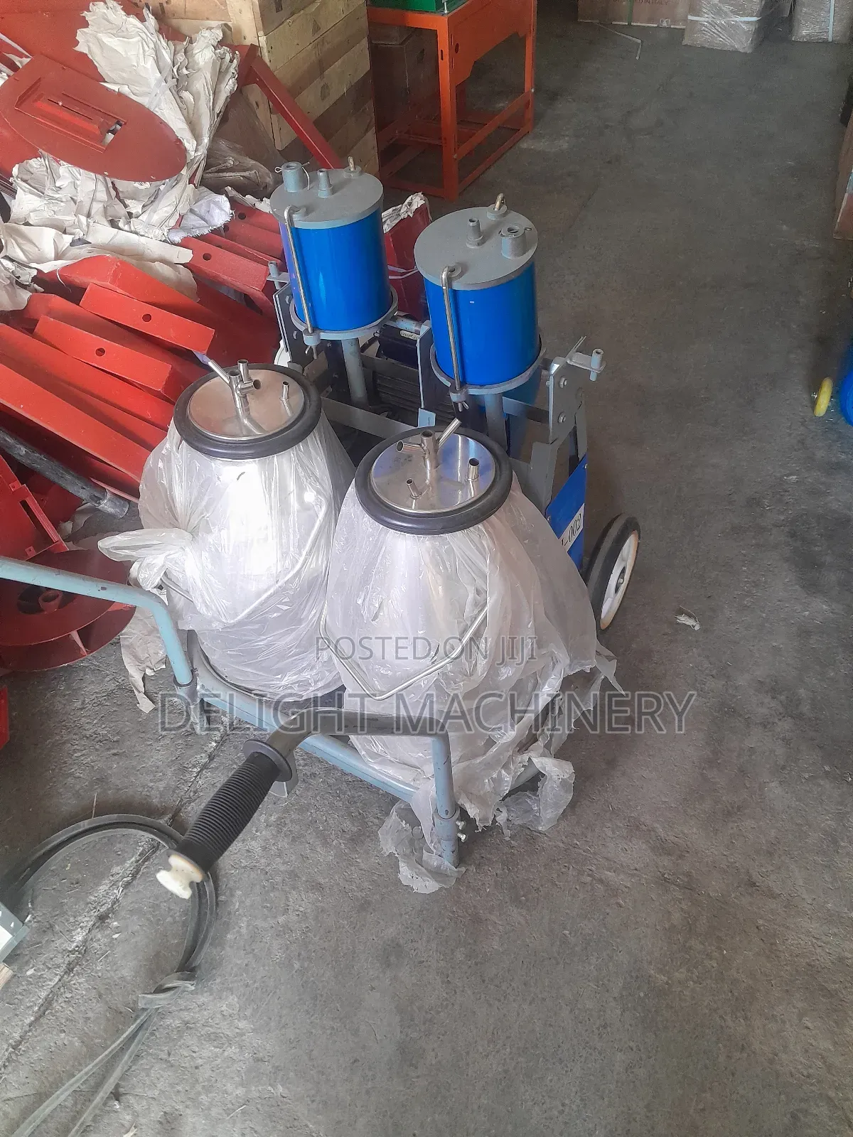 Double Milking Machine