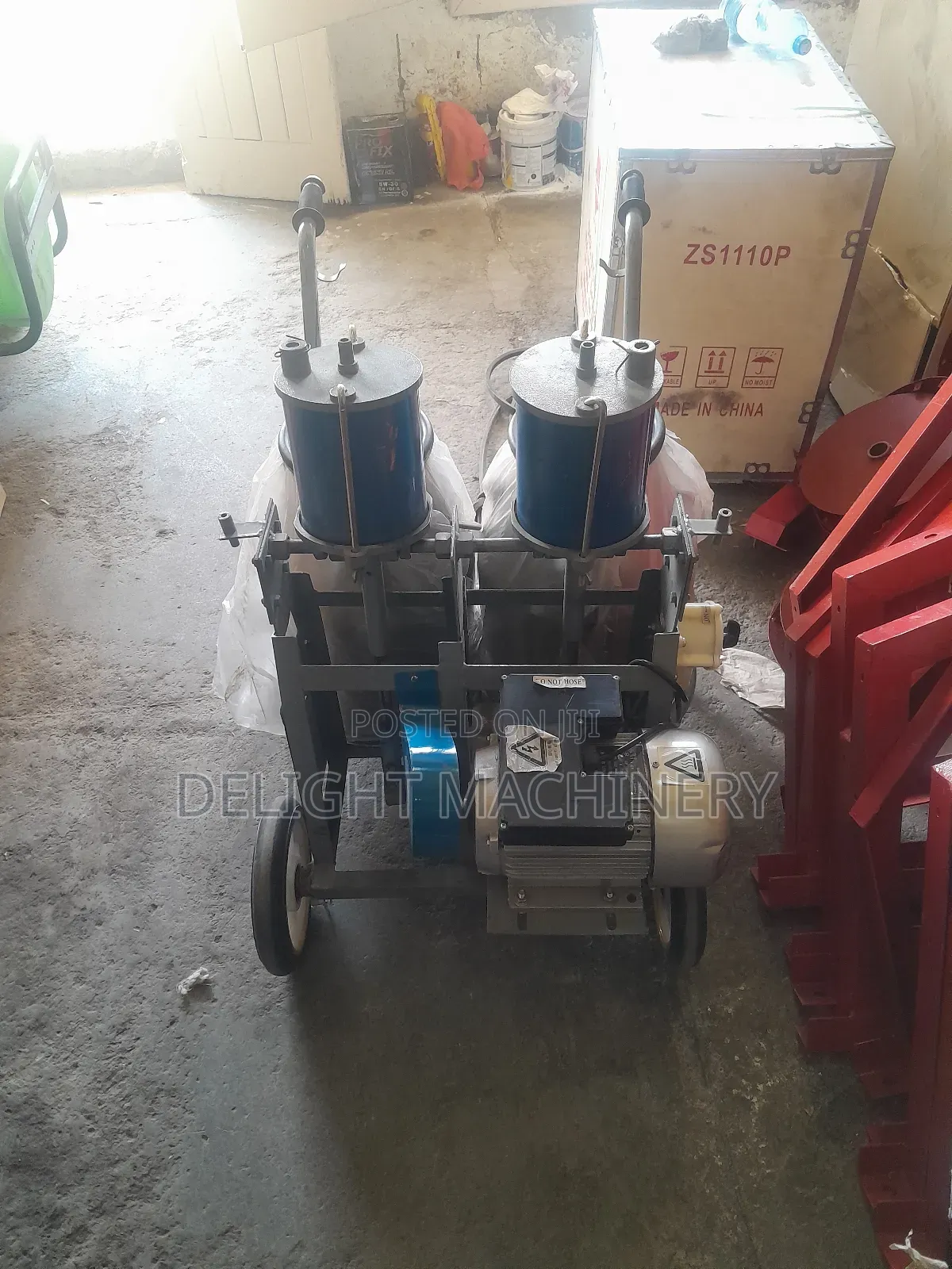 Double Milking Machine