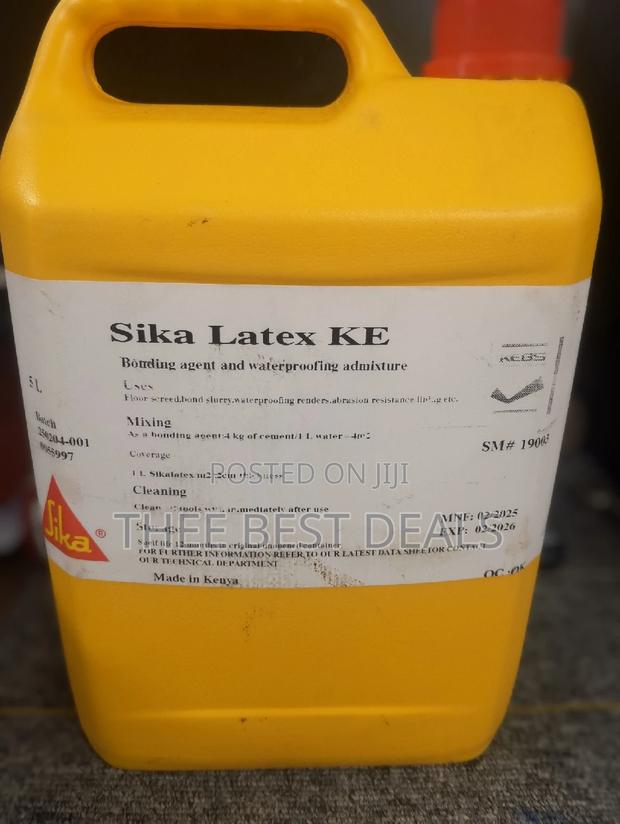 Waterproofing Admixture 5litre Sika Latex