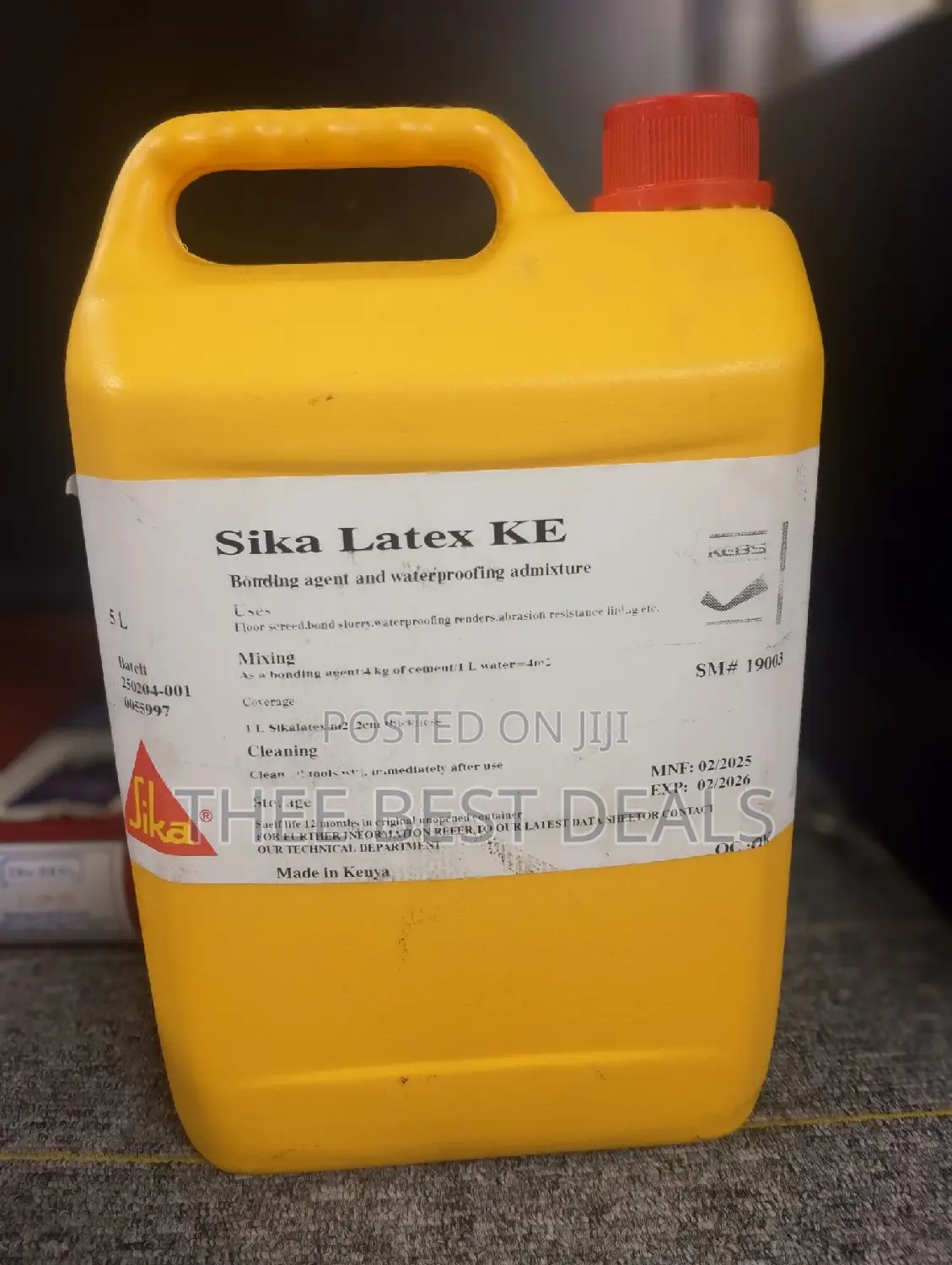 5 Litre Sikalatex Ke,Mortar Improver