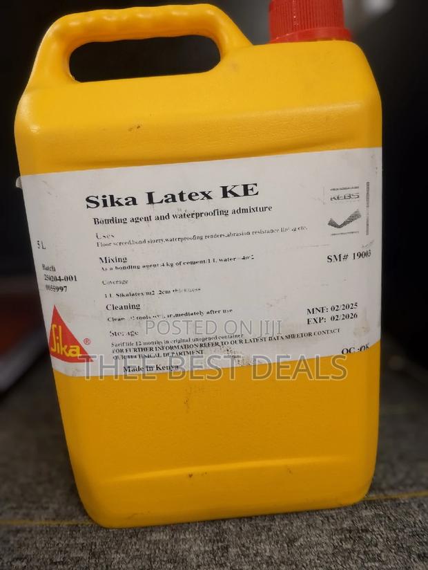 Bonding Agent and Waterproofing Admixture Sikalatex Ke
