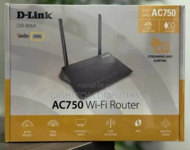D-Link Ac750 Dual Band Wi-Fi 5 Router - Dir-806a - main view