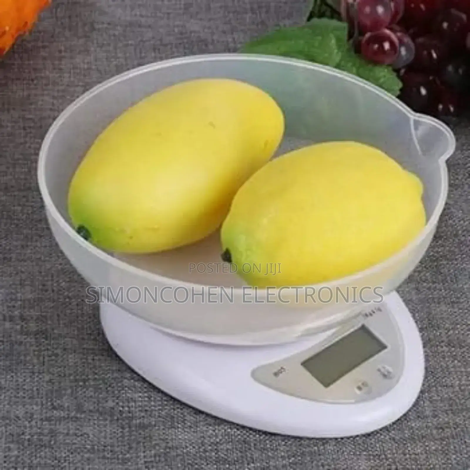 Digital Kitchen Weighing Scale With Bowl