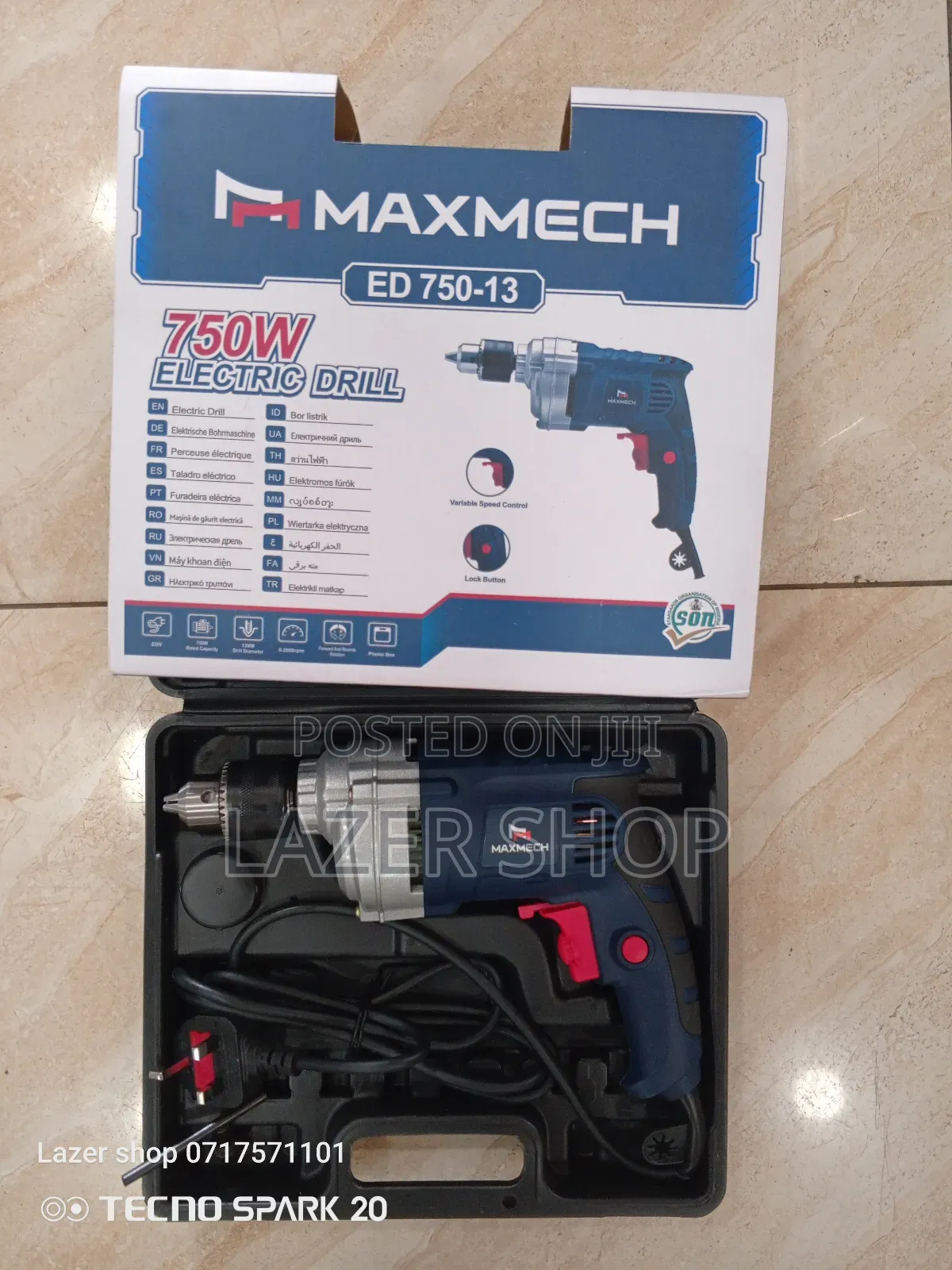 750w Hand Drill