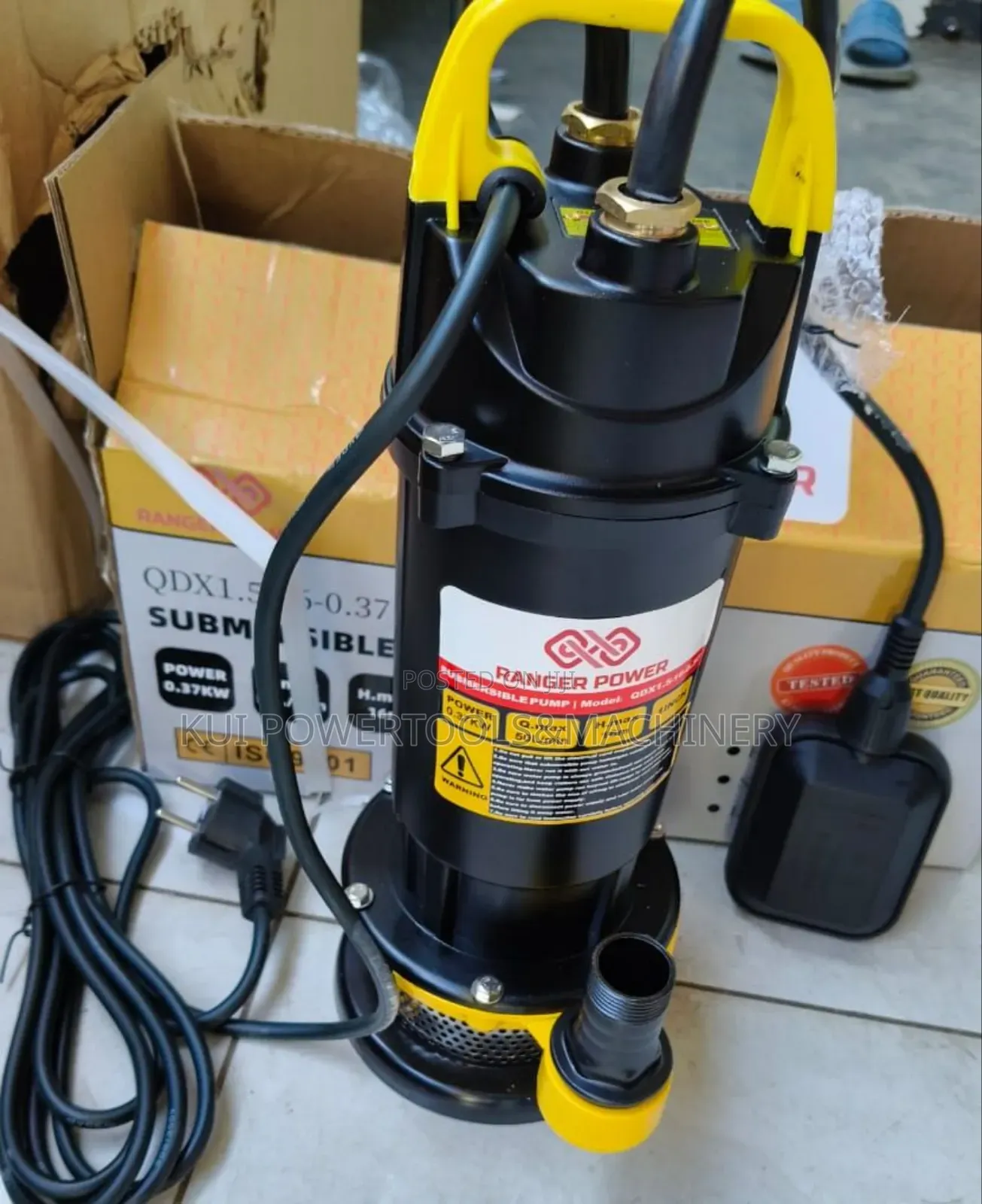 0.5hp Ranger Power Water Pump / Electric Water Pump
