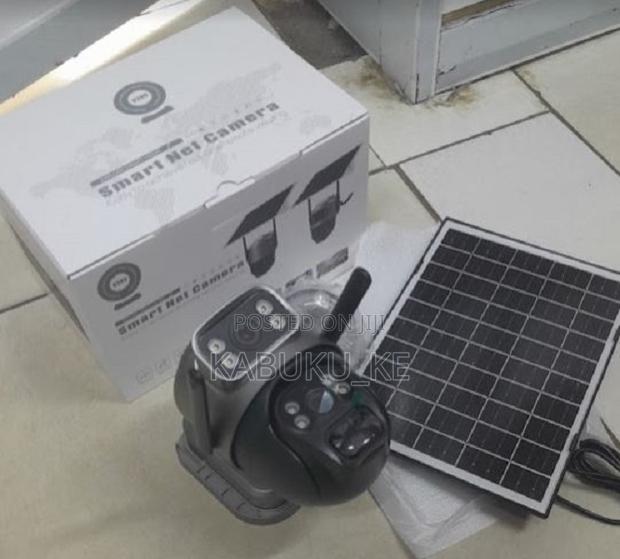 Dual Lens Wifi Wireless Solar Outdoor Camera PTZ V380