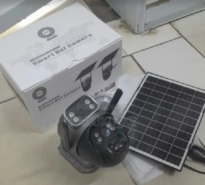Dual Lens Wifi Wireless Solar Outdoor Camera PTZ V380