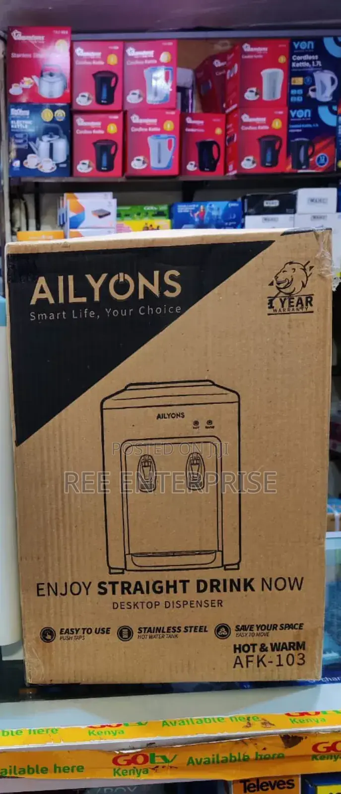 Brand New Ailyons Table Top Dispenser Hot And Normal