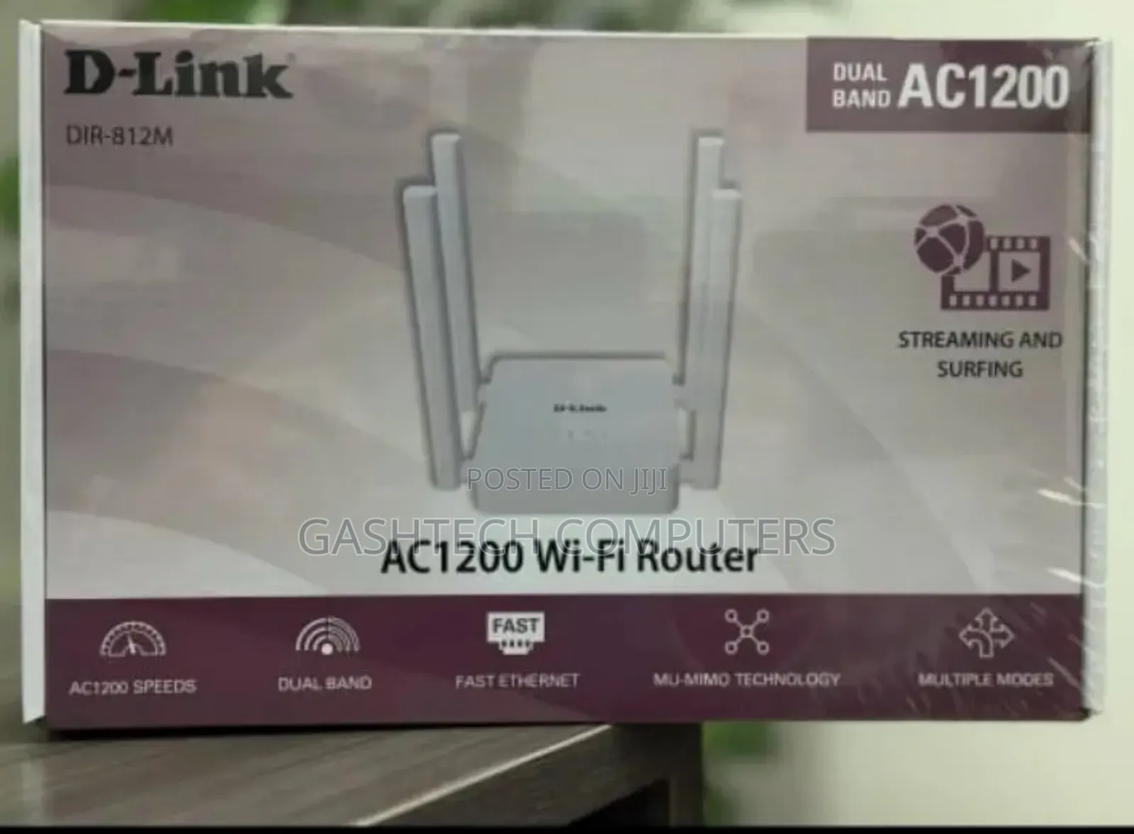 D-Link Ac1200 Dual Band Wi-Fi 5 Router - Dir-812m