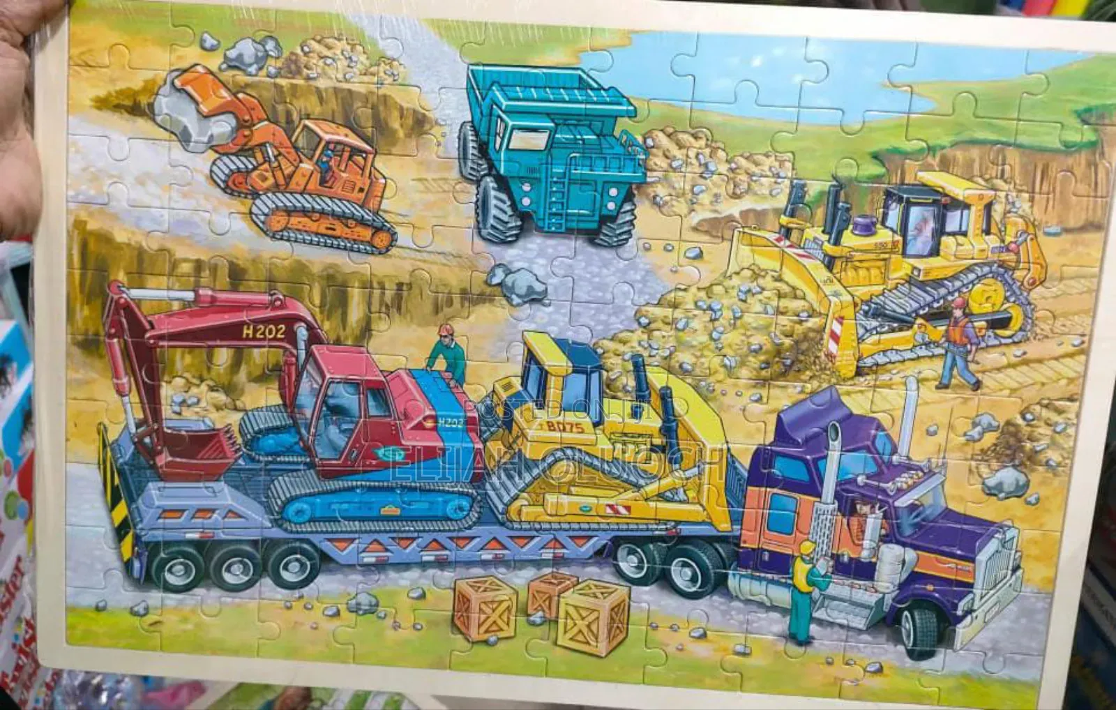 100-Piece Wooden Jigsaw Puzzle