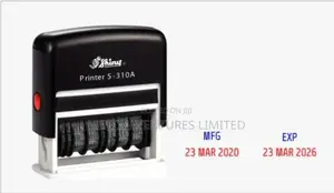 Manufacture, Expiry Self Inking Rubber Stamp