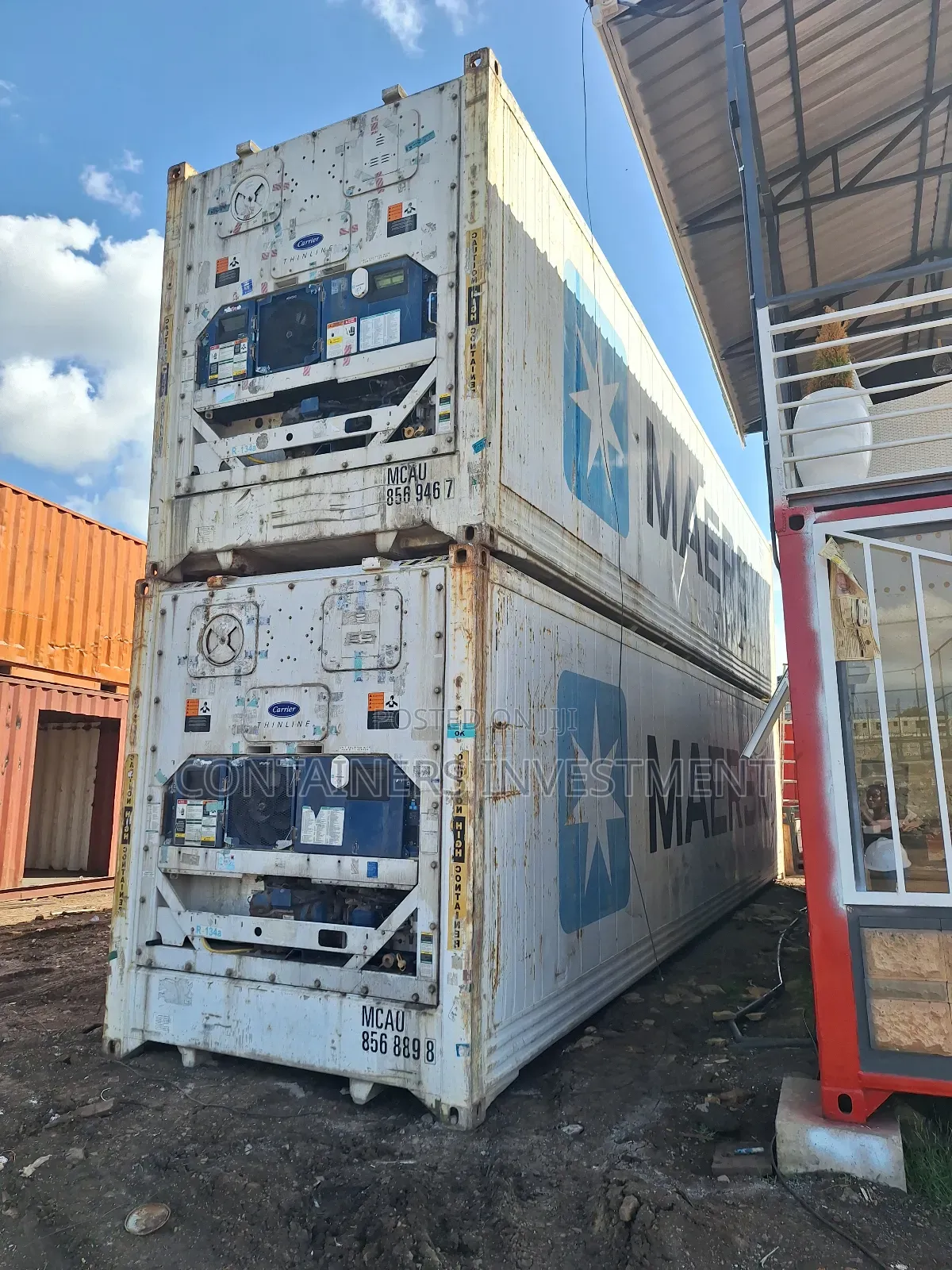 Refrigerated Containers Available in Working Condition-