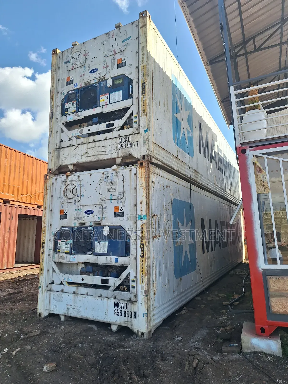 Refrigerated Containers Available in Working Condition-