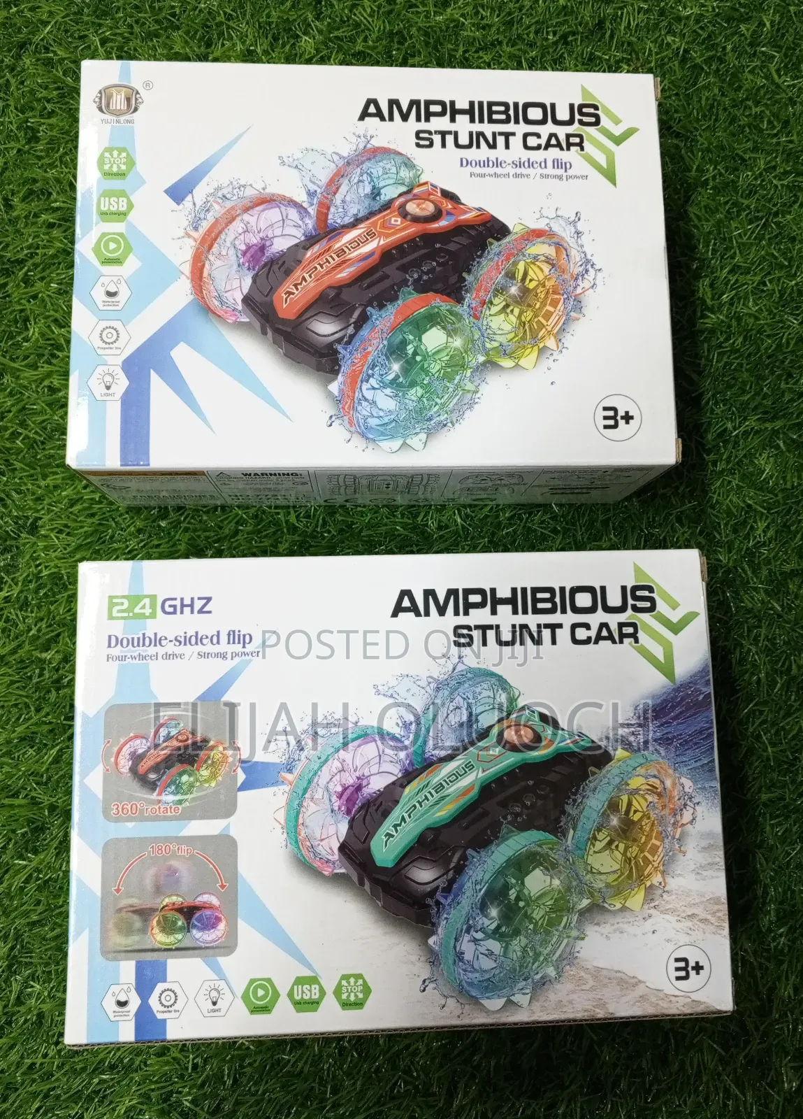 Amphibious Stunt Remote Control Car.