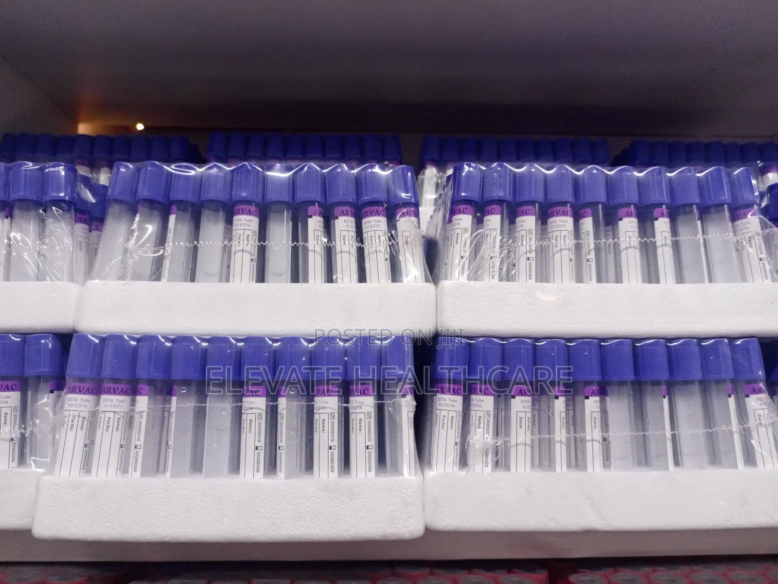 Blood Collecting Purple Tube