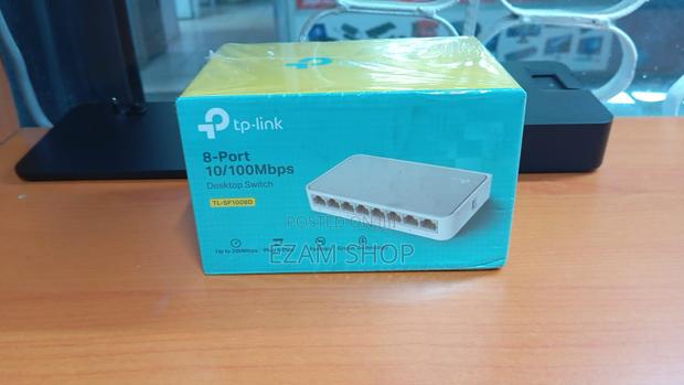Tp Link 8port Desktop Switch Tl-Sf1008d - thumbnail 3
