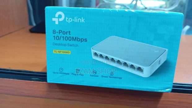 Tp Link 8port Desktop Switch Tl-Sf1008d - thumbnail 5