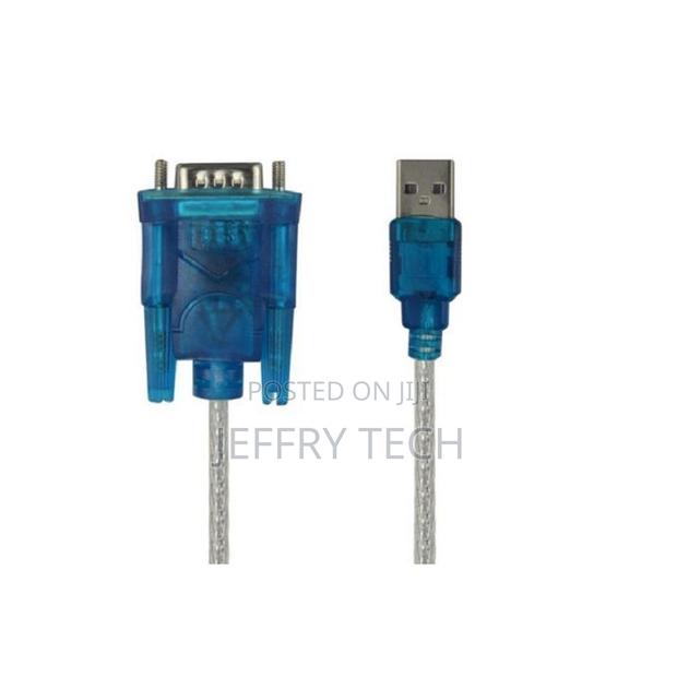 Usb Male to Rs232 Serial Db9 9-Pin Male