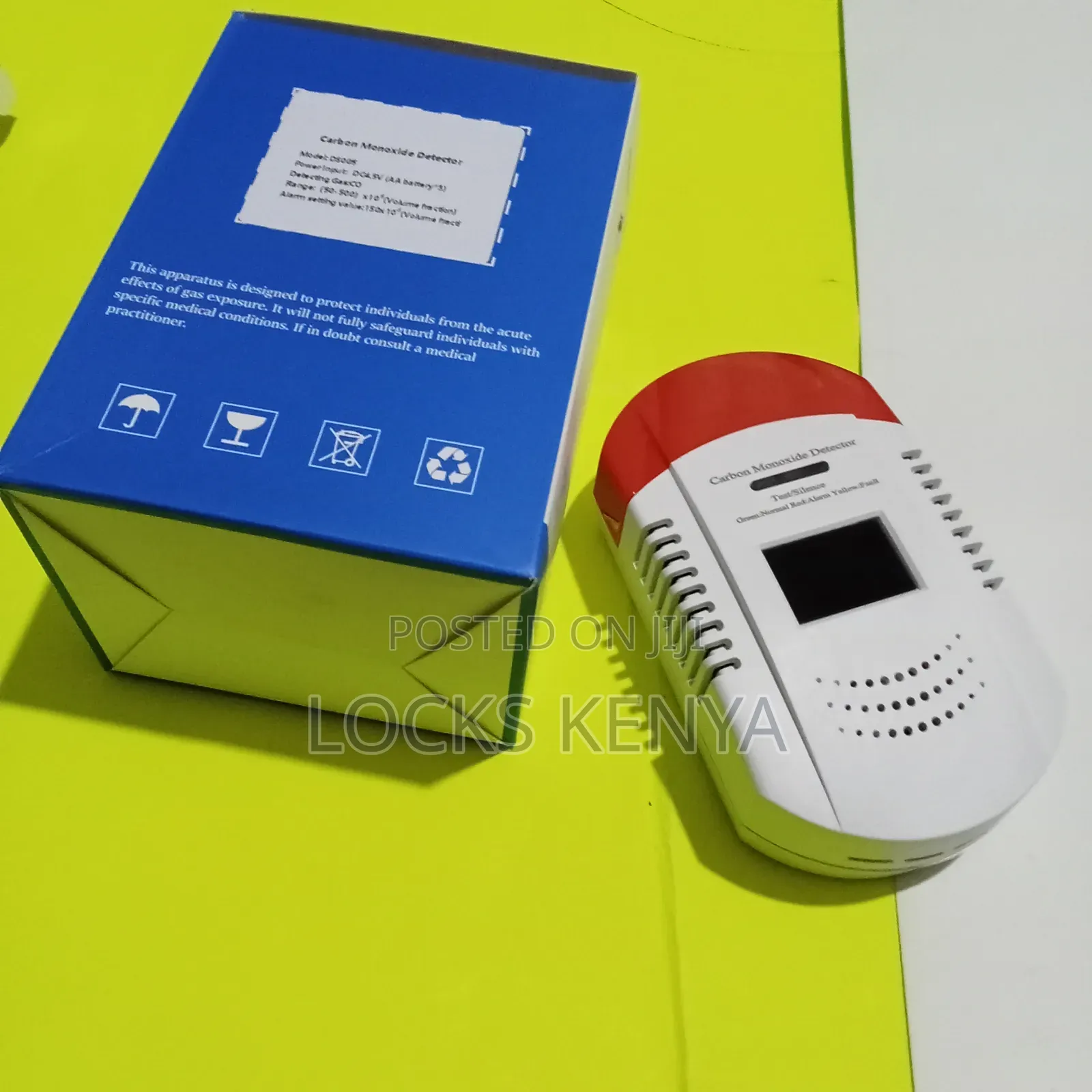 3 Level Carbon Monoxide Detector