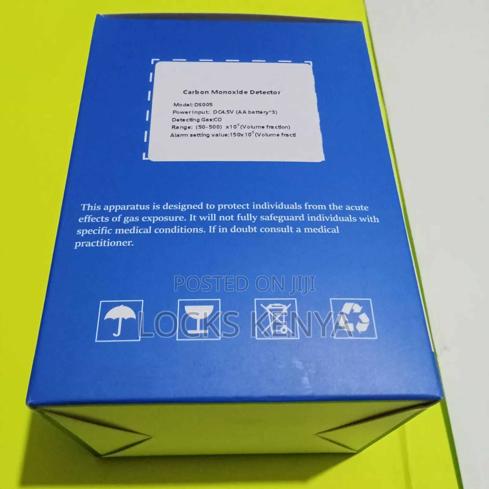 Wireless Carbon Monoxide Detector