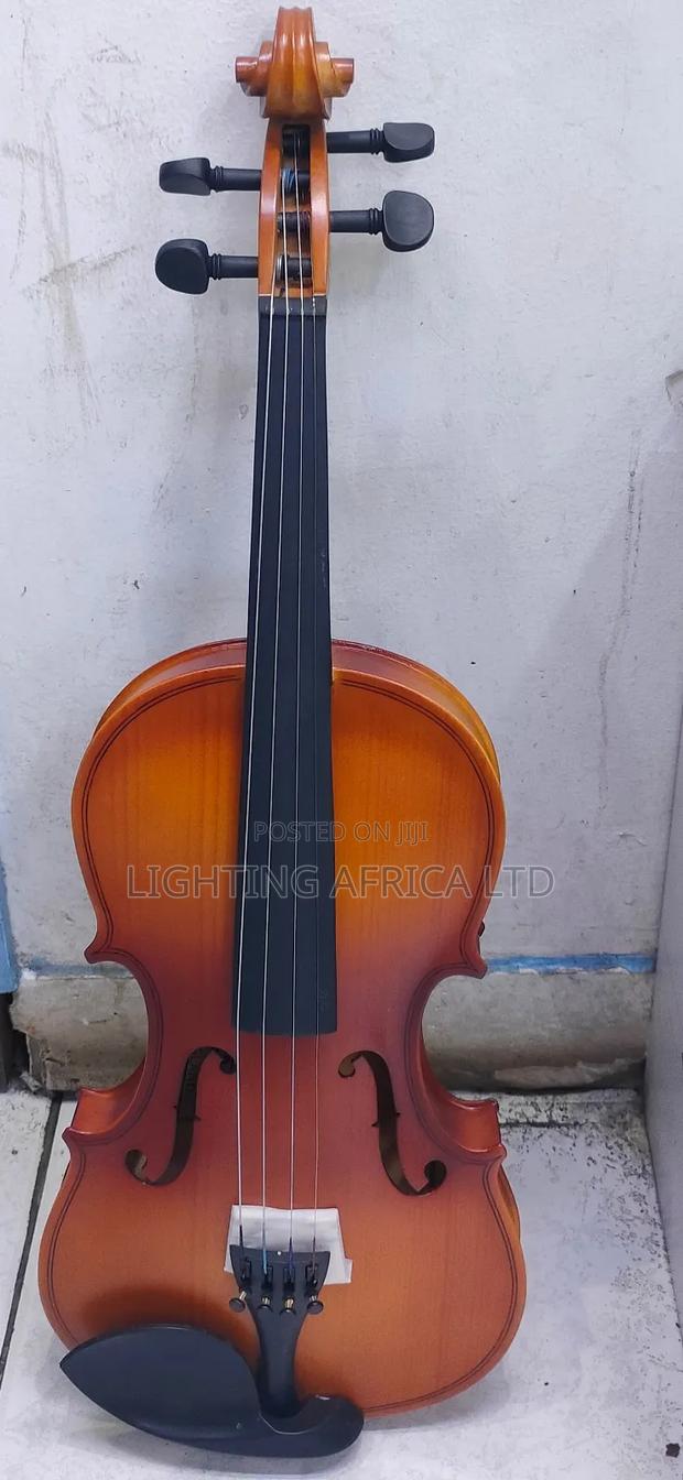 Brown Proffesional Violin  - main view
