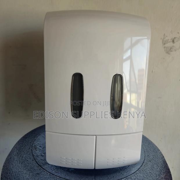 Soap Dispensers 1 Litre Double Soap Dual Shampoo Bottles 1l - thumbnail 2