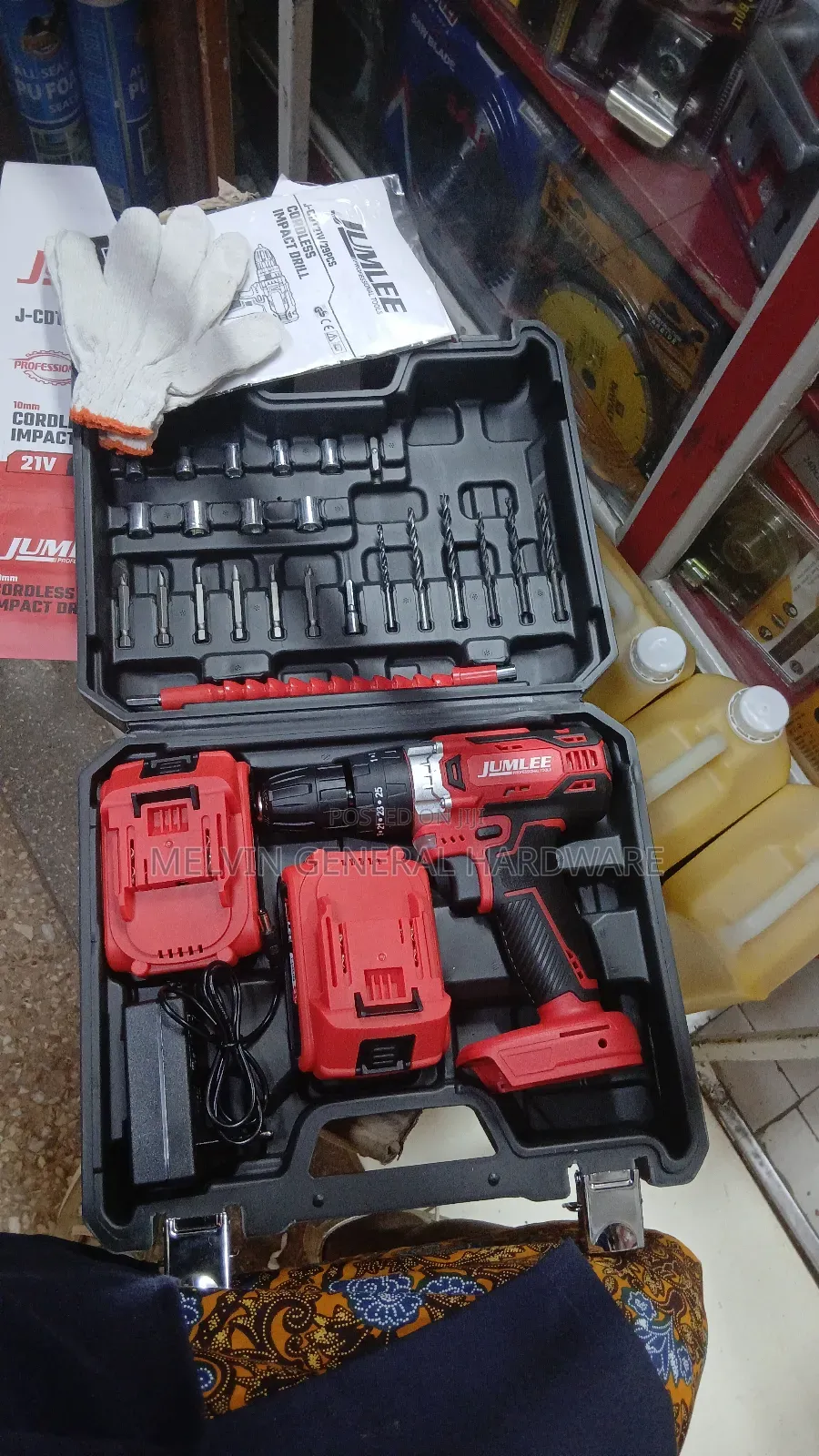 Jumlee Cordless Impact Drill
