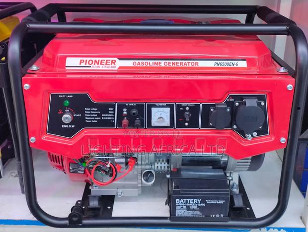 5500w Pioneer Petrol Engine Key Generator - main view