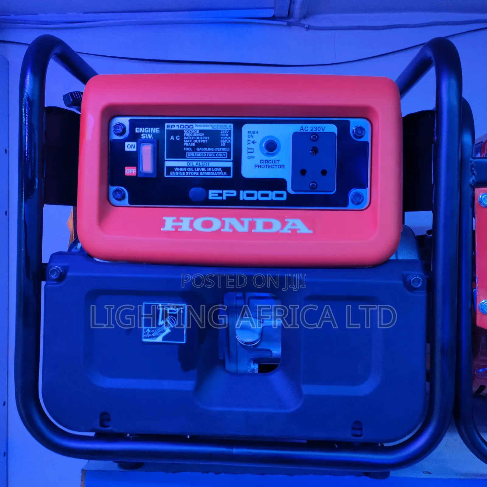 Portable Honda Ep1000 Silent Generator (850va Power)