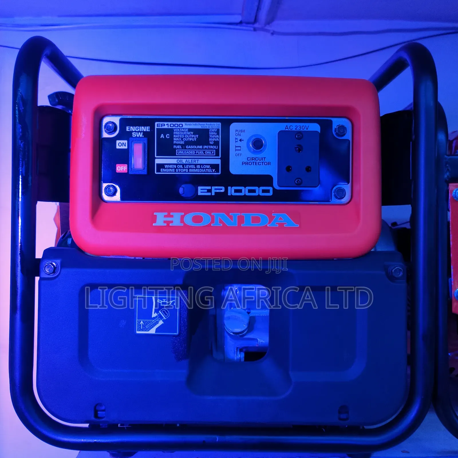 Portable Honda Ep1000 Silent Generator (850va Power)