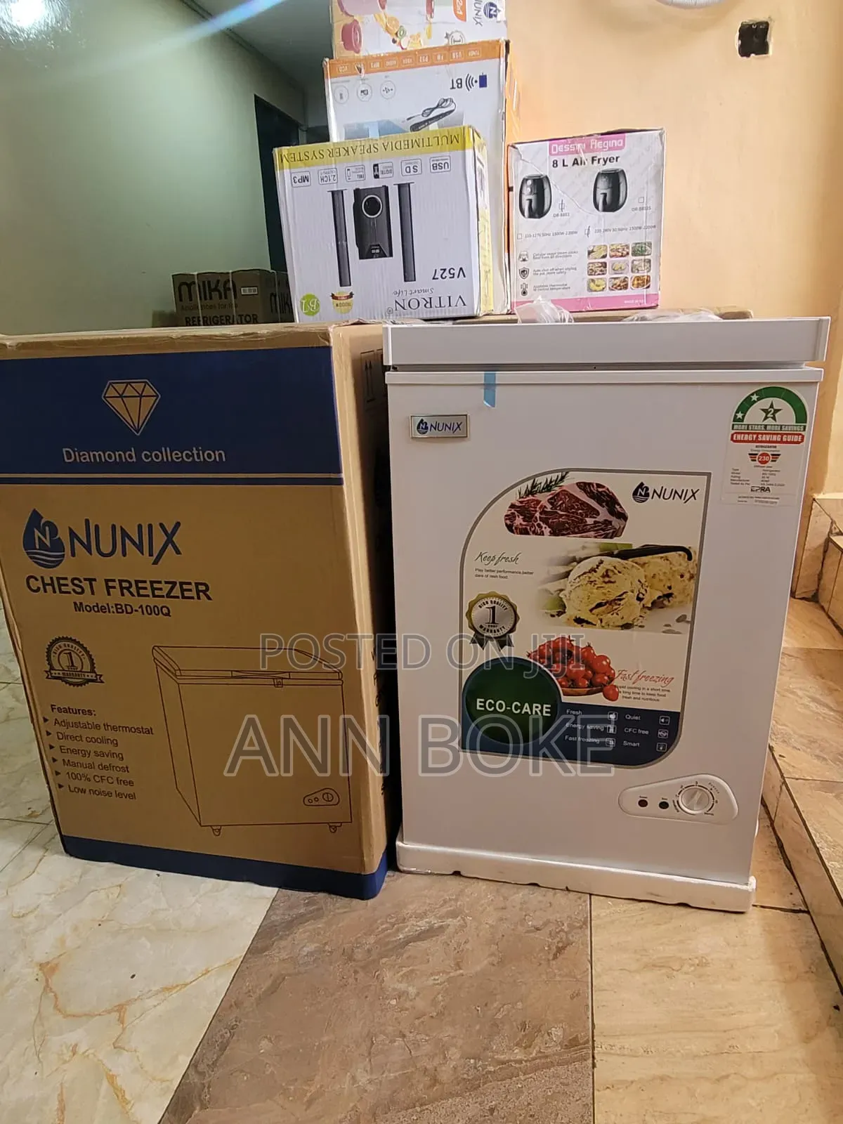 Nunix 100 Litres Deep Freezer at 25000