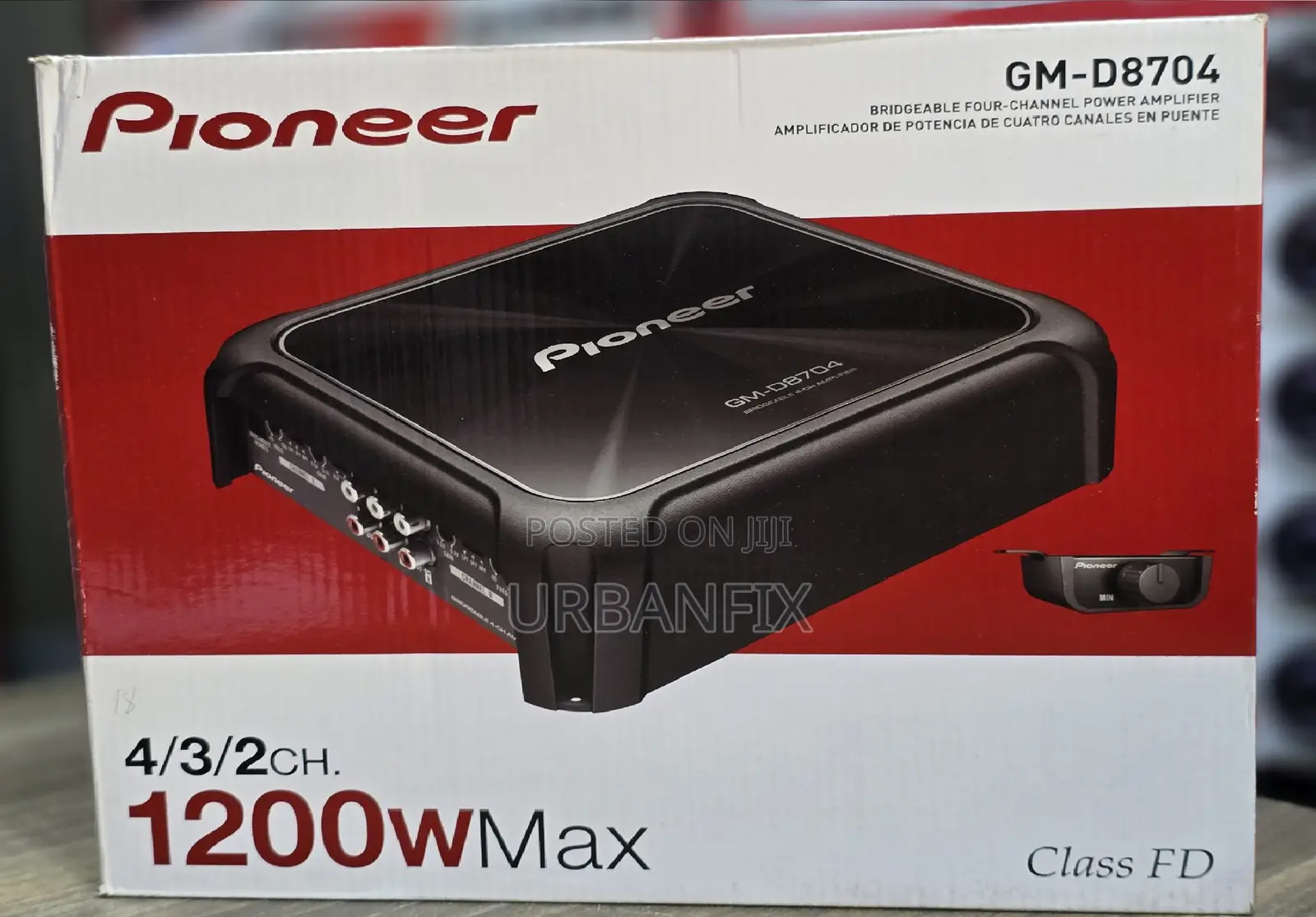 Pioneer 1200watts 4 Channel Bridgeable Amplifier