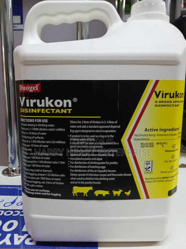 Virukon Disinfectant 5litres - main view