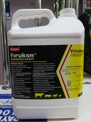 Virukon Disinfectant 5litres