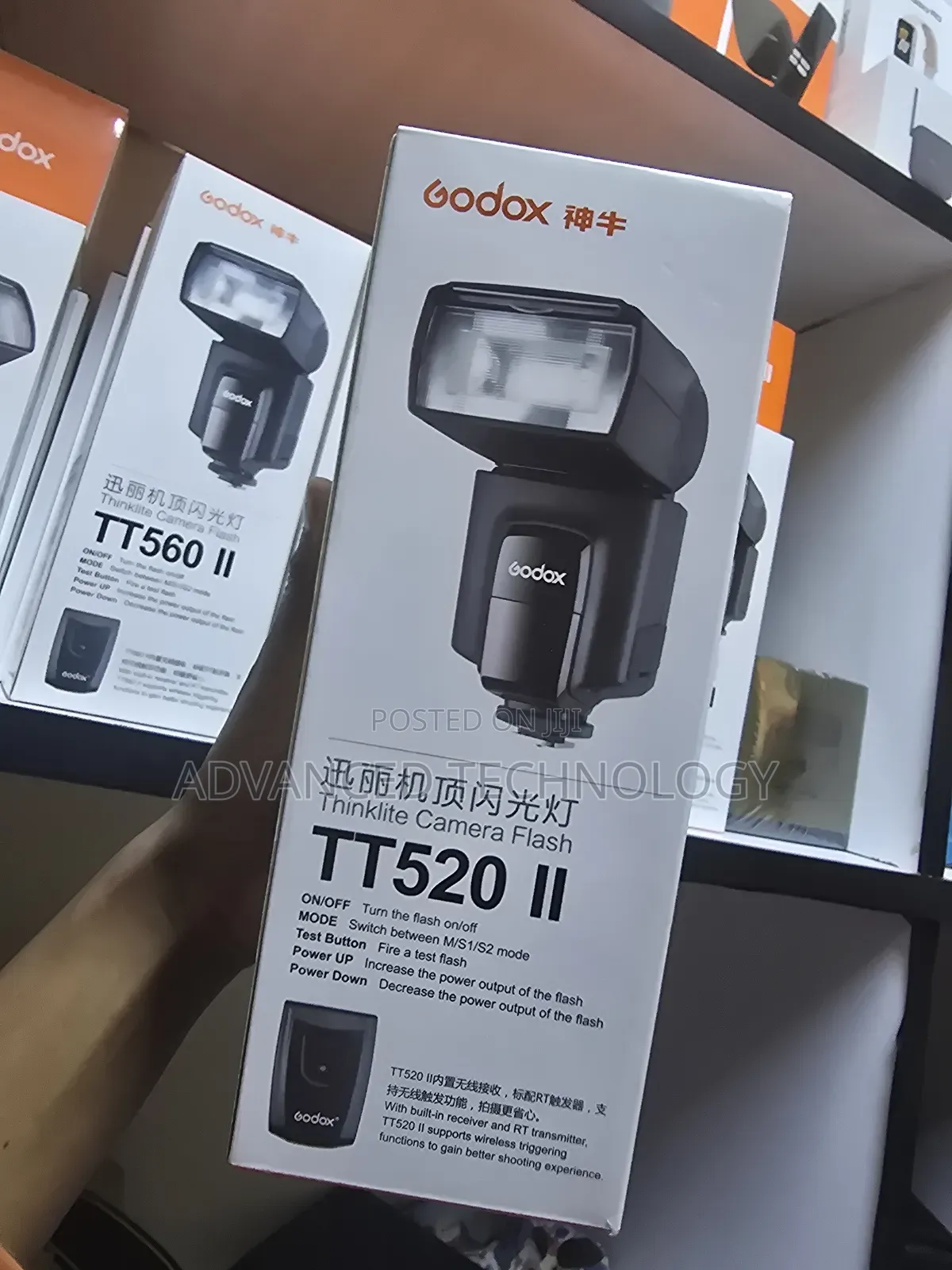 Godox Tt 520 Ii Speedlite for Camera