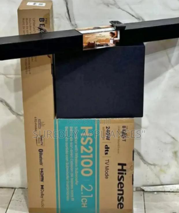 Hisense Hs2100 Wireless Soundbar - main view