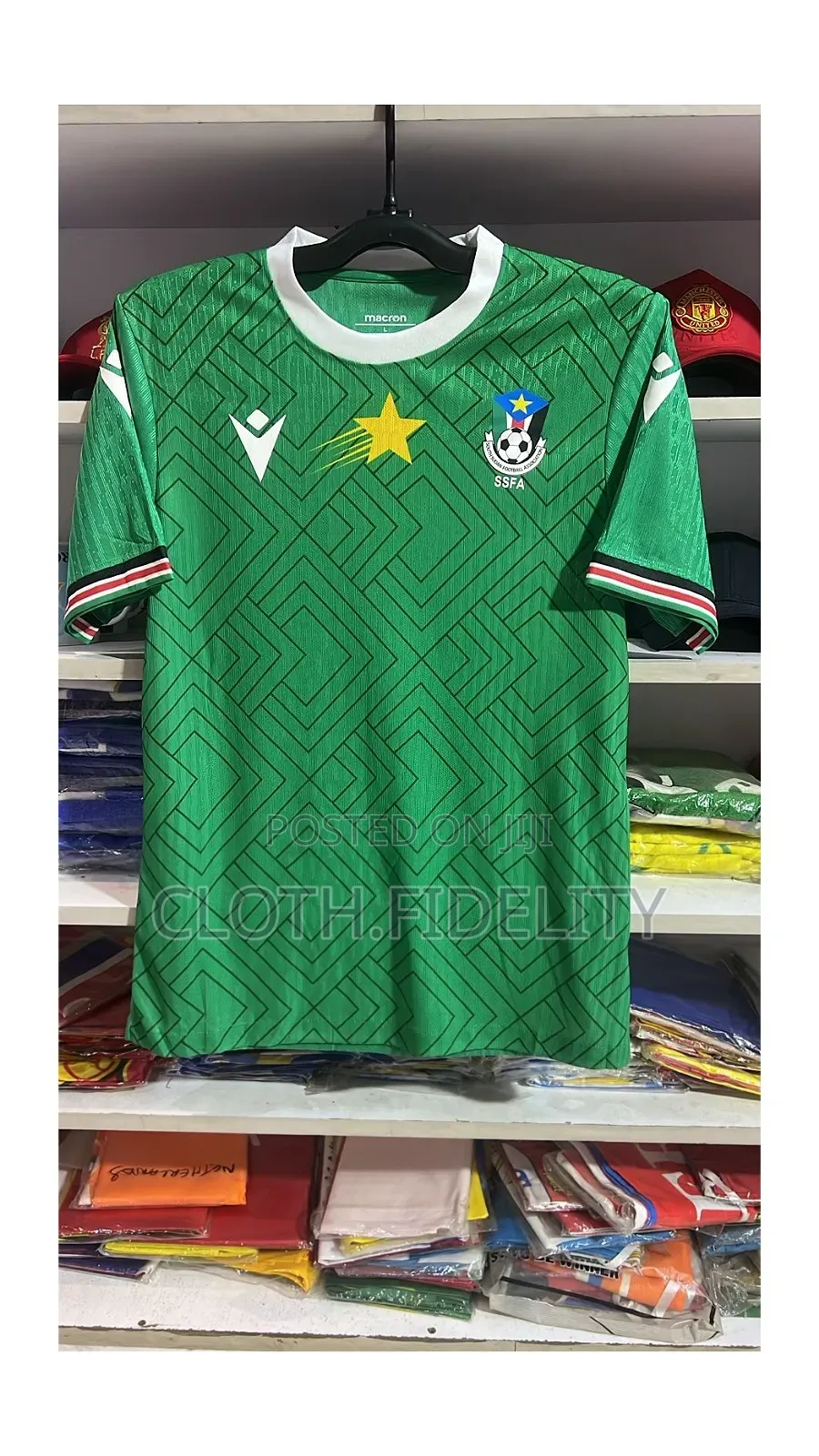 South Sudan Football Jersey.(Original)